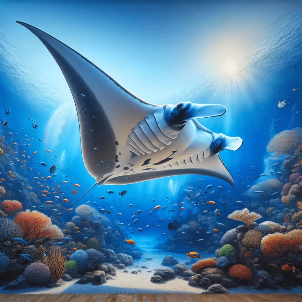 Body Shapes and Movement Styles - manta ray vs stingray