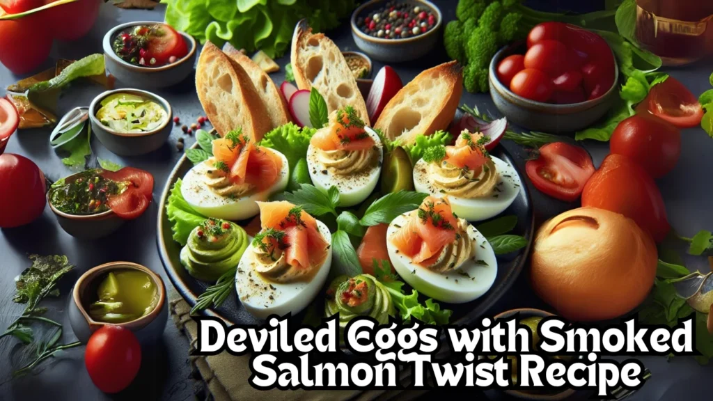 Deviled Eggs with Smoked Salmon Twist Recipe