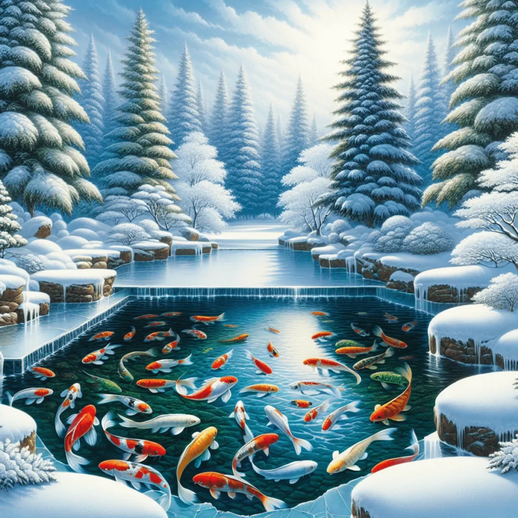 Essential Conditions for Koi Survival in Outdoor Ponds During Winter Months