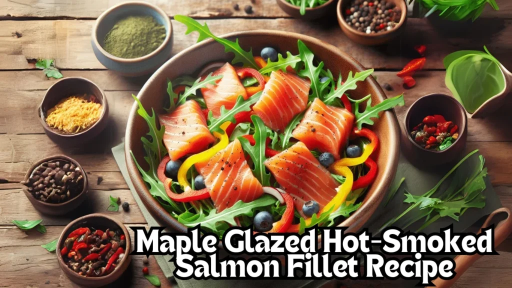 Maple Glazed Hot-Smoked Salmon Fillet Recipe