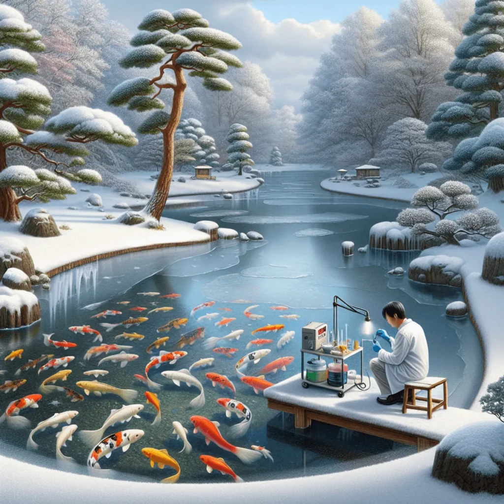 Monitoring Water Quality Throughout Winter Ensuring Healthy Conditions for Your Koi Fish