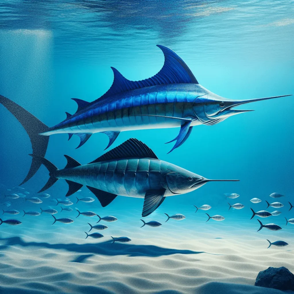 Size Comparison Marlin vs. Swordfish – Who Wins