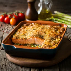 The Best Casserole to Pair with Salmon Fillets